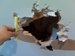 Didn't you hear about the new reality show? Toddler Renovation.