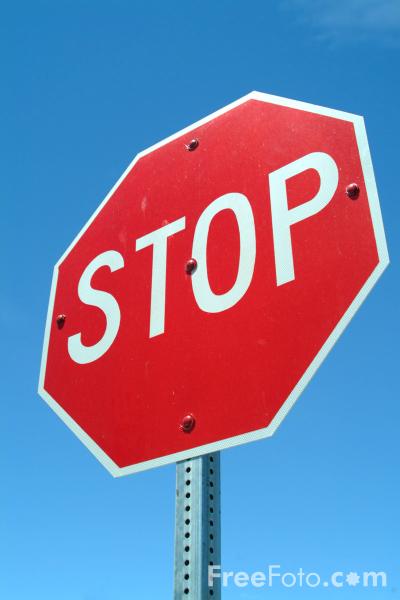 stop signs air